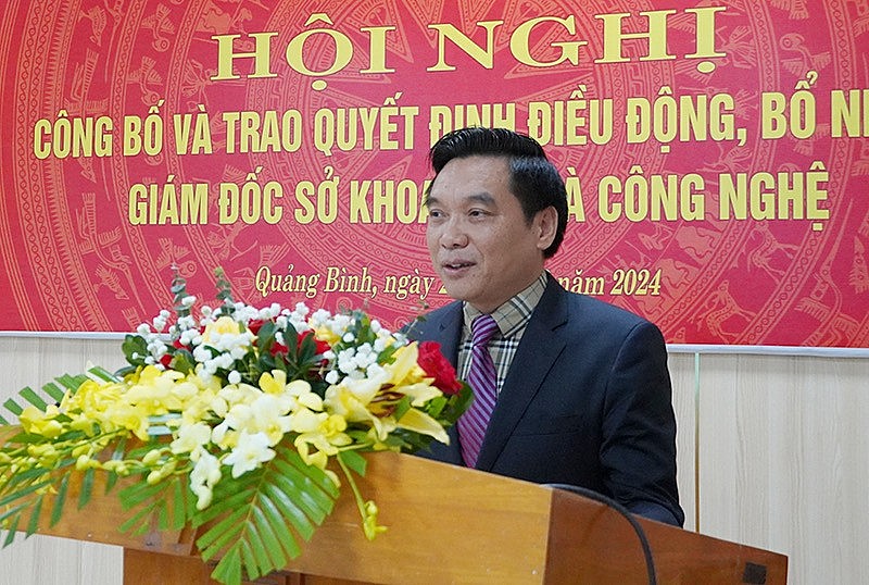 Giám đốc Sở Khoa học và Công nghệ Nguyễn Trần Quang.