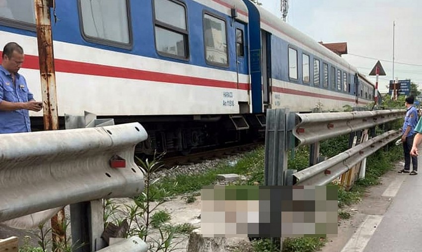 Hiện trường vụ tai nạn.