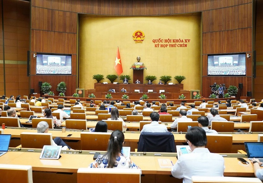 Quang cảnh một phiên họp của Quốc hội