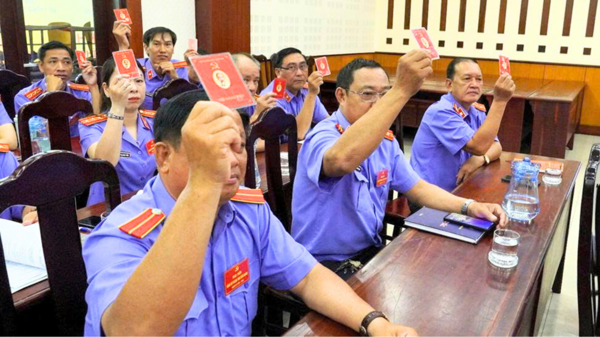 Viện Kiểm sát Nhân dân tỉnh Kiên Giang, tổ chức thành công Đại hội Đảng bộ nhiệm kỳ 2025–2030