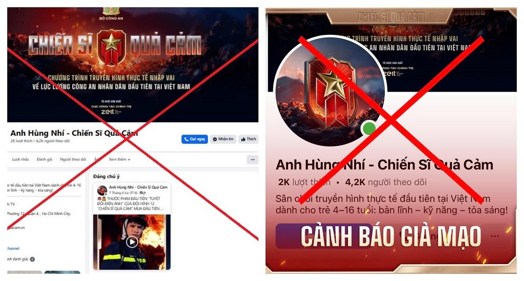 Cảnh giác với trò lừa mạo danh fanpage 