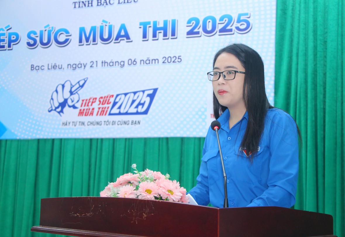 Bạc Liêu: Lan tỏa tinh thần tình nguyện mùa thi 2025