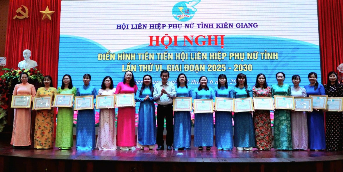 Hội LHPN tỉnh Kiên Giang: Tự tin, Tự trọng, Trung hậu, Đảm đang
