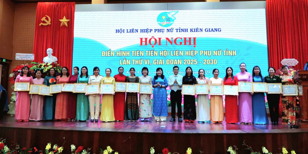 Hội LHPN tỉnh Kiên Giang: Tự tin, Tự trọng, Trung hậu, Đảm đang