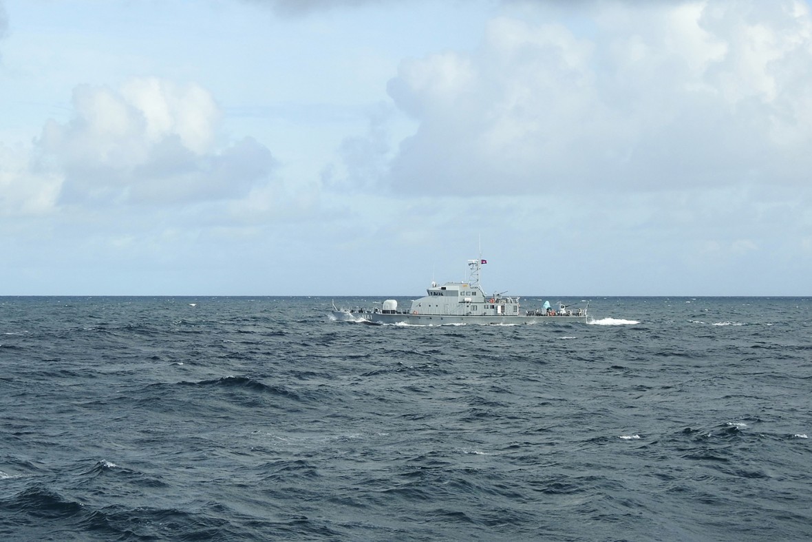 BTL Vùng 5 Hải quân kết thúc tốt đẹp chuyến tuần tra chung lần thứ 79 với Hải quân Hoàng gia Campuchia