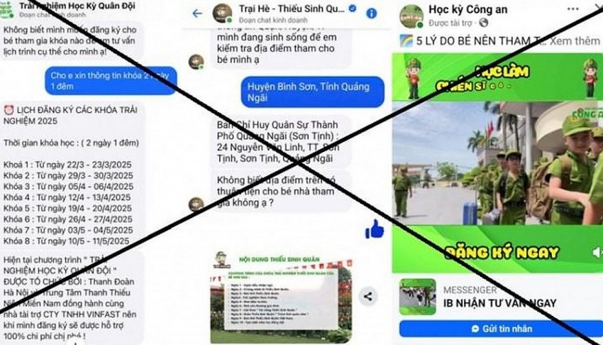Công an cảnh báo các khóa học lừa đảo Công an cảnh báo các khóa học lừa đảo