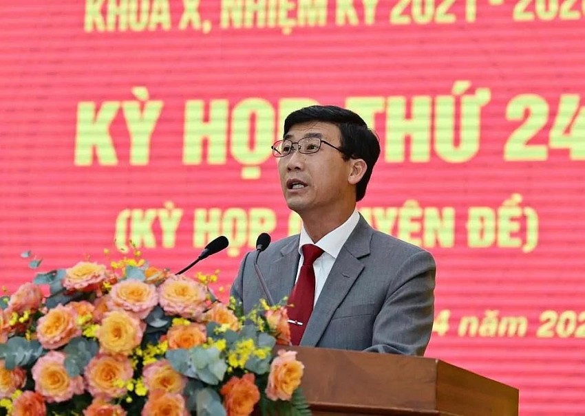 Ông Phạm Kim Quang được điều động để chỉ định nhận chức Bí thư Đảng ủy phường Cam Ly