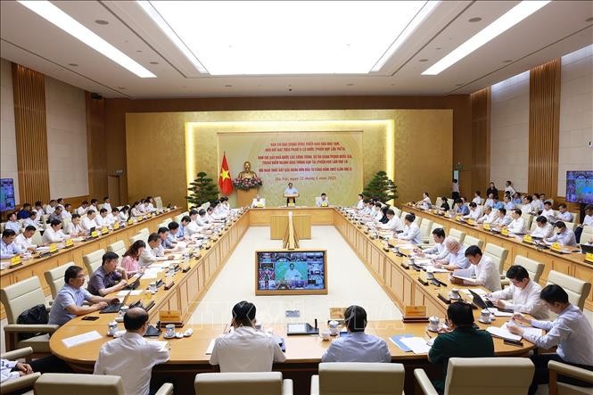 Phiên họp liên BCĐ về xoá nhà tạm và dự án trọng điểm. Ảnh: Dương Giang/TTXVN Phiên họp liên BCĐ về xoá nhà tạm và dự án trọng điểm. Ảnh: Dương Giang/TTXVN