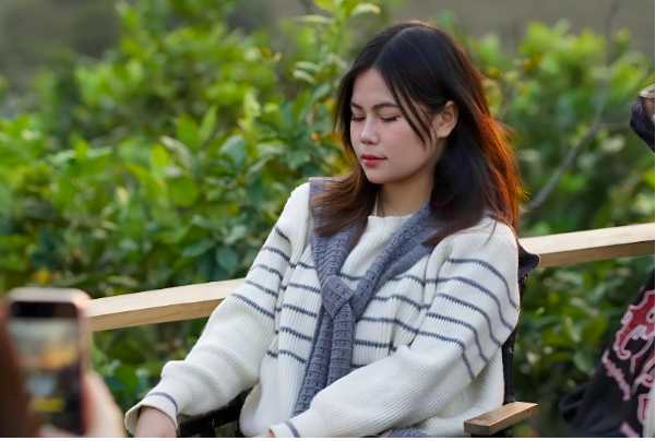  Thùy Linh yêu thích đi du lịch trải nghiệm. Ảnh: Quỳnh Anh 