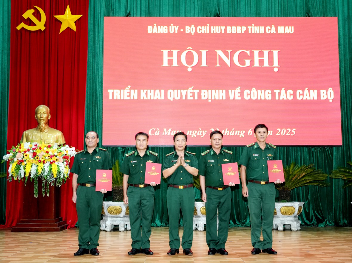 Lực lượng Biên phòng Cà Mau đạt nhiều kết quả nổi bật 6 tháng đầu năm 2025