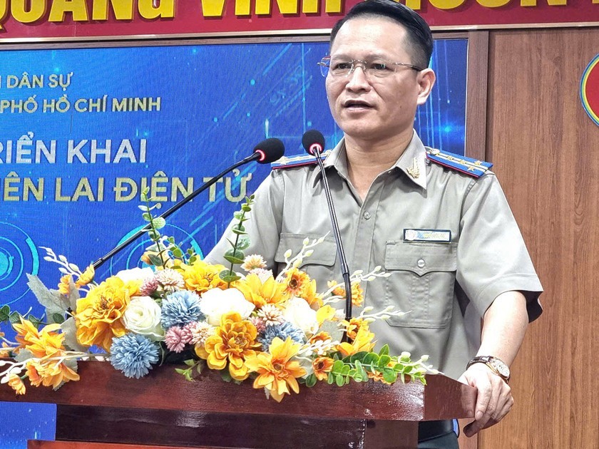 Chính thức triển khai biên lai điện tử trong lĩnh vực thi hành án dân sự từ ngày 01/7