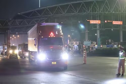 Cục CSGT ra quân trên cao tốc, tập trung xử lý 4 hành vi vi phạm.