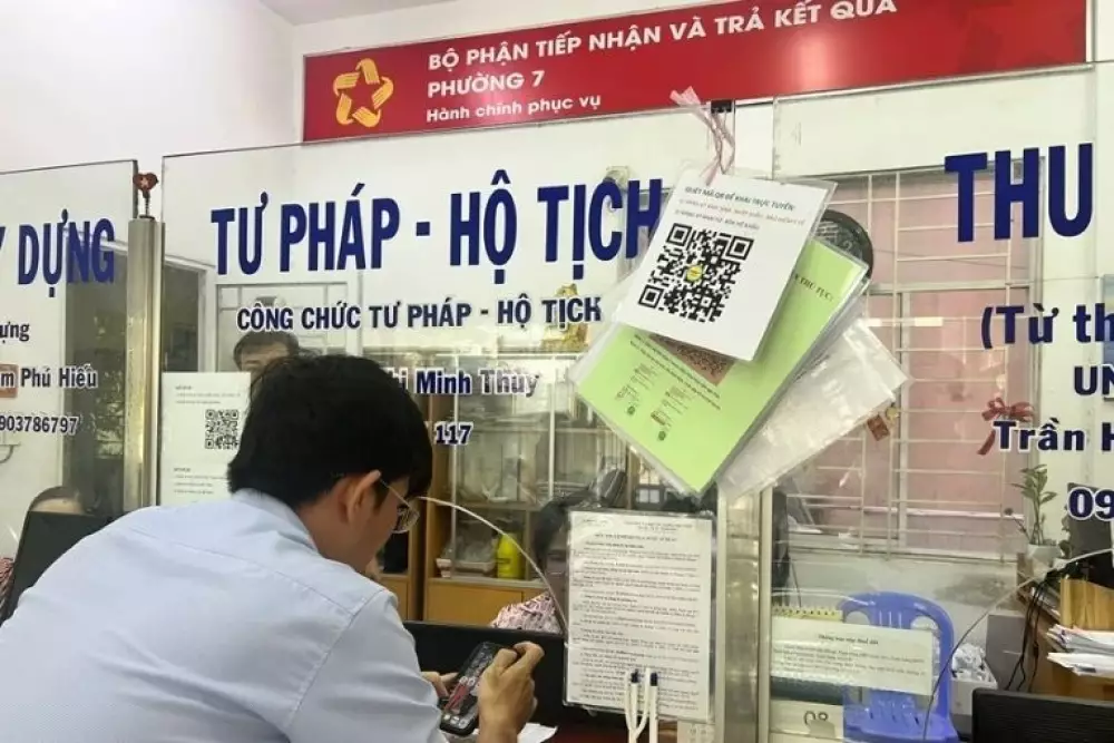 Phân định thẩm quyền, trình tự, thủ tục đăng ký hộ tịch Bộ Tư pháp phân định thẩm quyền, trình tự, thủ tục đăng ký hộ tịch