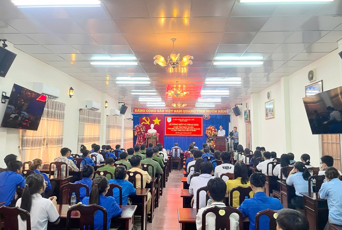 Bạc Liêu: Lan tỏa tinh thần thượng tôn pháp luật từ cuộc thi trực tuyến tìm hiểu pháp luật về hòa giải và dân chủ ở cơ sở Bạc Liêu: Lan tỏa tinh thần thượng tôn pháp luật từ cuộc thi trực tuyến tìm hiểu pháp luật về hòa giải và dân chủ ở cơ sở