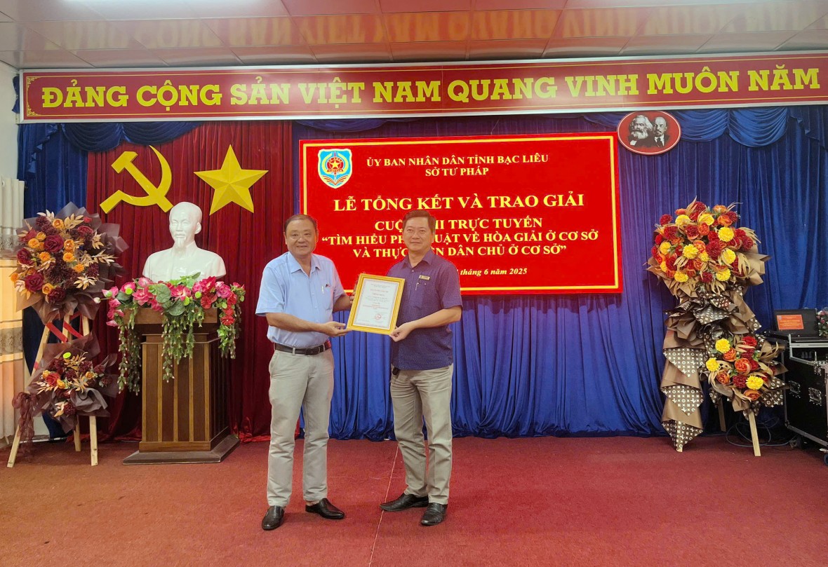 Bạc Liêu: Lan tỏa tinh thần thượng tôn pháp luật từ cuộc thi trực tuyến tìm hiểu pháp luật về hòa giải và dân chủ ở cơ sở