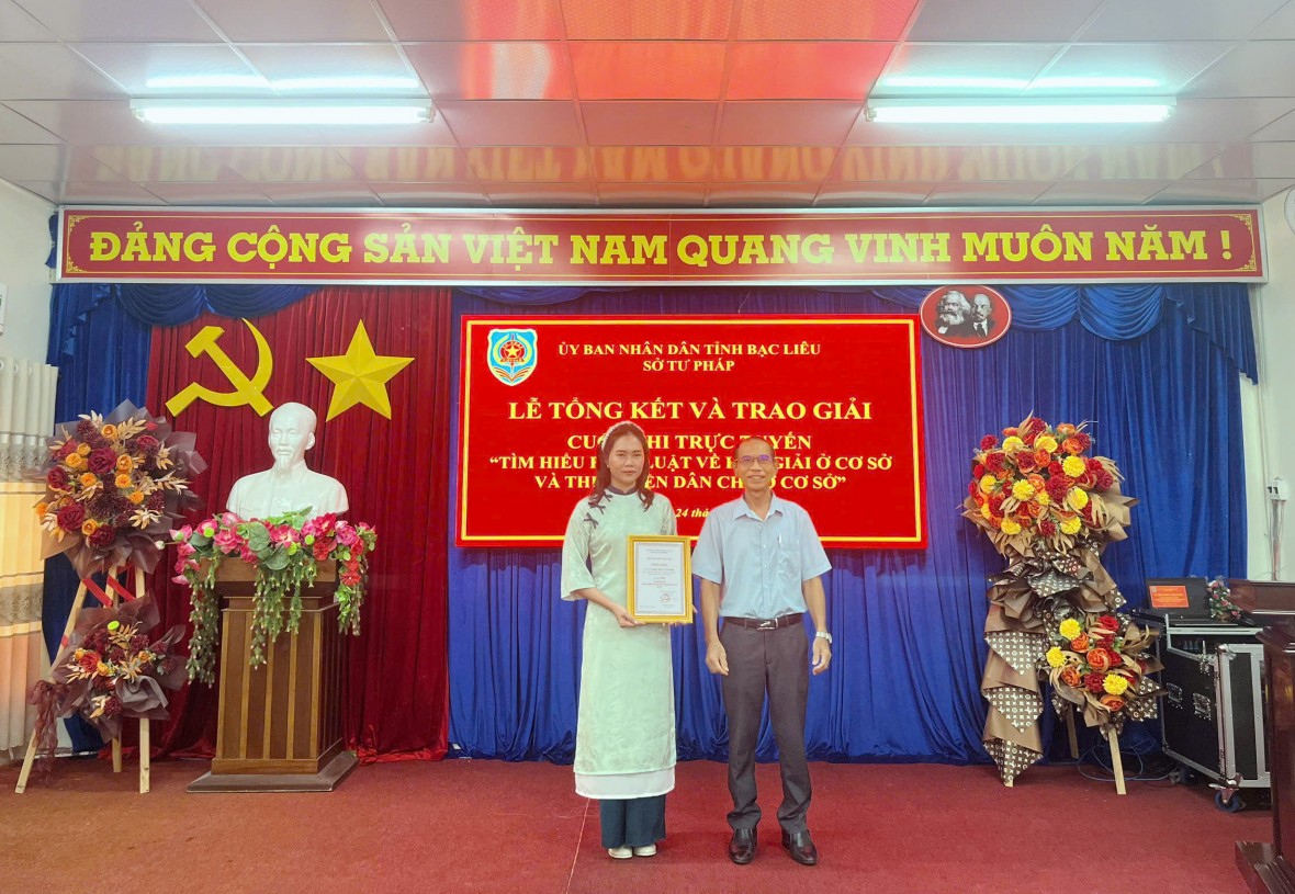 Bạc Liêu: Lan tỏa tinh thần thượng tôn pháp luật từ cuộc thi trực tuyến tìm hiểu pháp luật về hòa giải và dân chủ ở cơ sở