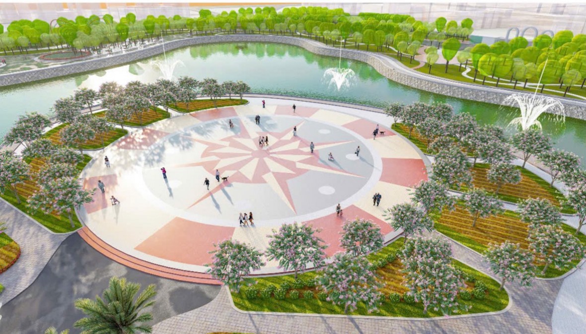 Giải toả thắc mắc về chất lượng và tiết kiệm ngân sách tại hai dự án công viên tại quận Cầu Giấy