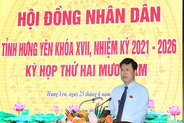 HĐND tỉnh Hưng Yên biểu quyết thông qua 18 nghị quyết