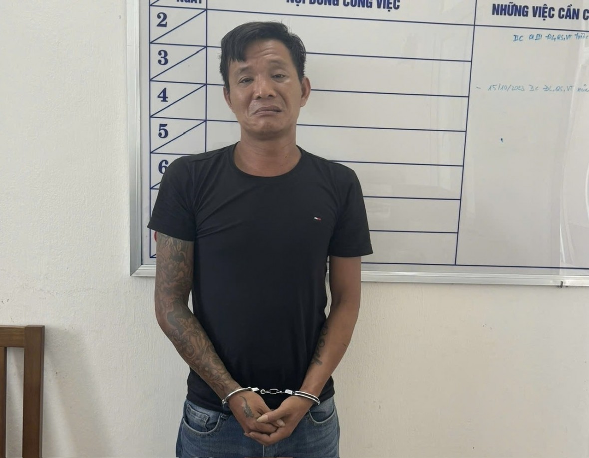 Đối tượng Sử Duy Thành - Ảnh Công an Quảng Nam.