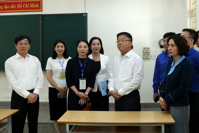 Bộ trưởng Nguyễn Kim Sơn kỳ vọng các thí sinh bước vào kỳ thi với tâm thế tự tin, bản lĩnh