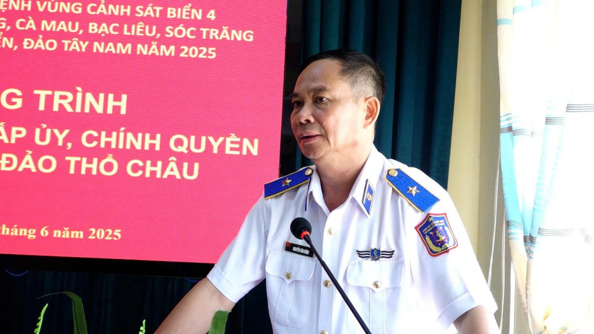 BTL Vùng Cảnh sát biển 4: Nhiều hoạt động ý nghĩa thắm tình quân dân nơi đảo tiền tiêu phía Tây Nam của Tổ quốc BTL Vùng Cảnh sát biển 4: Nhiều hoạt động ý nghĩa thắm tình quân dân nơi đảo tiền tiêu phía Tây Nam của Tổ quốc