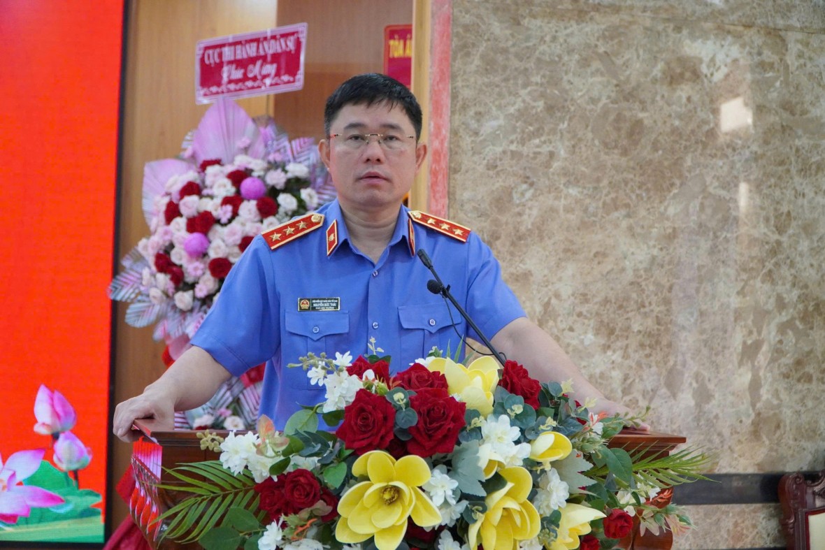 Ông Nguyễn Ngọc Phúc được trao quyết định Viện trưởng VKSND tỉnh An Giang mới sau hợp nhất tỉnh An Giang và Kiên Giang