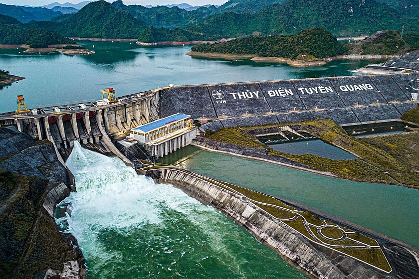 Chiều nay sẽ mở cửa xả đáy hồ thủy điện Tuyên Quang