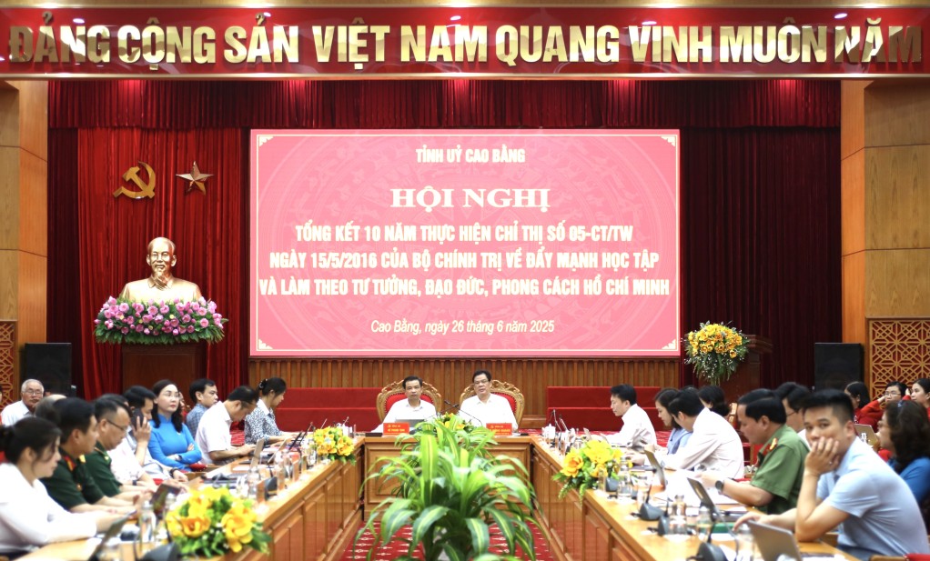 Cao Bằng: Chuyển biến rõ nét từ "học tập" sang "làm theo" tư tưởng, đạo đức, phong cách Hồ Chí Minh