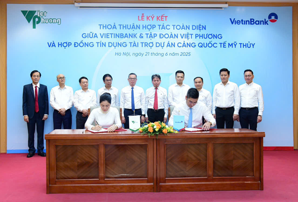 VietinBank và Tập đoàn Việt Phương ký kết hợp tác toàn diện