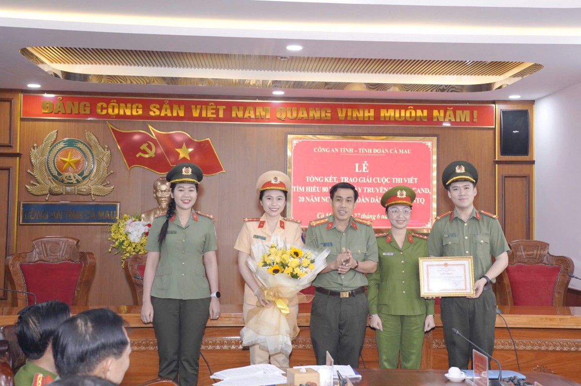 Phát huy truyền thống, lan tỏa hình ảnh người chiến sĩ CAND qua cuộc thi viết tại Cà Mau