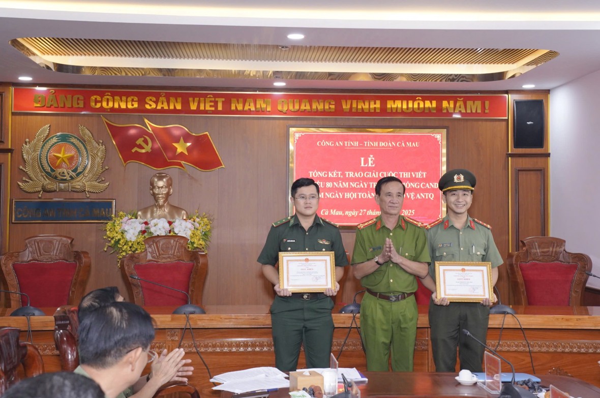 Phát huy truyền thống, lan tỏa hình ảnh người chiến sĩ CAND qua cuộc thi viết tại Cà Mau