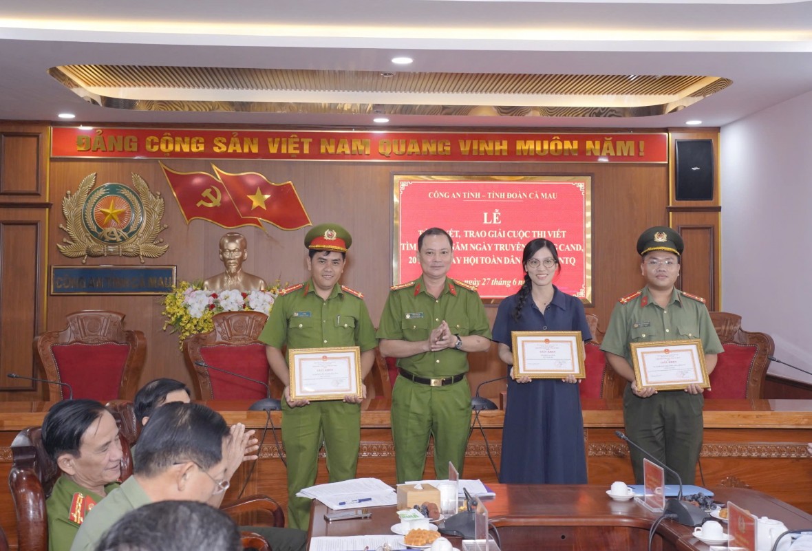 Phát huy truyền thống, lan tỏa hình ảnh người chiến sĩ CAND qua cuộc thi viết tại Cà Mau