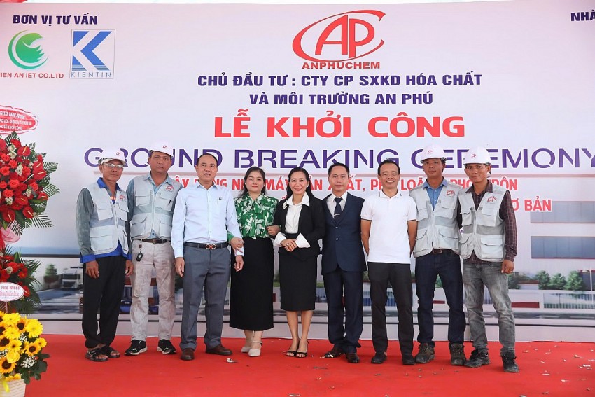 Công ty Cổ phần Sản xuất Kinh doanh Hóa chất và Môi trường An Phú khởi công nhà máy sản xuất tại Đồng Nai