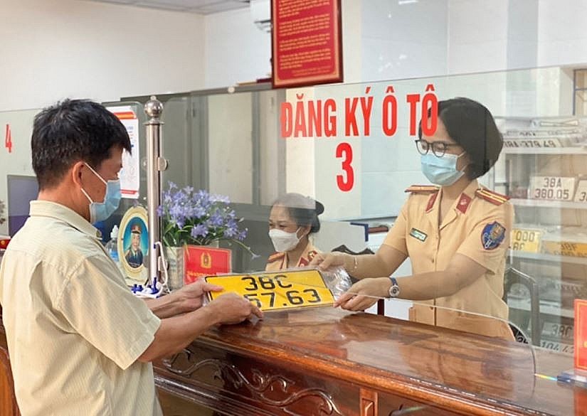 Người dân được đăng ký xe ở bất cứ xã, phường nào trong cùng tỉnh, thành phố từ 1/7