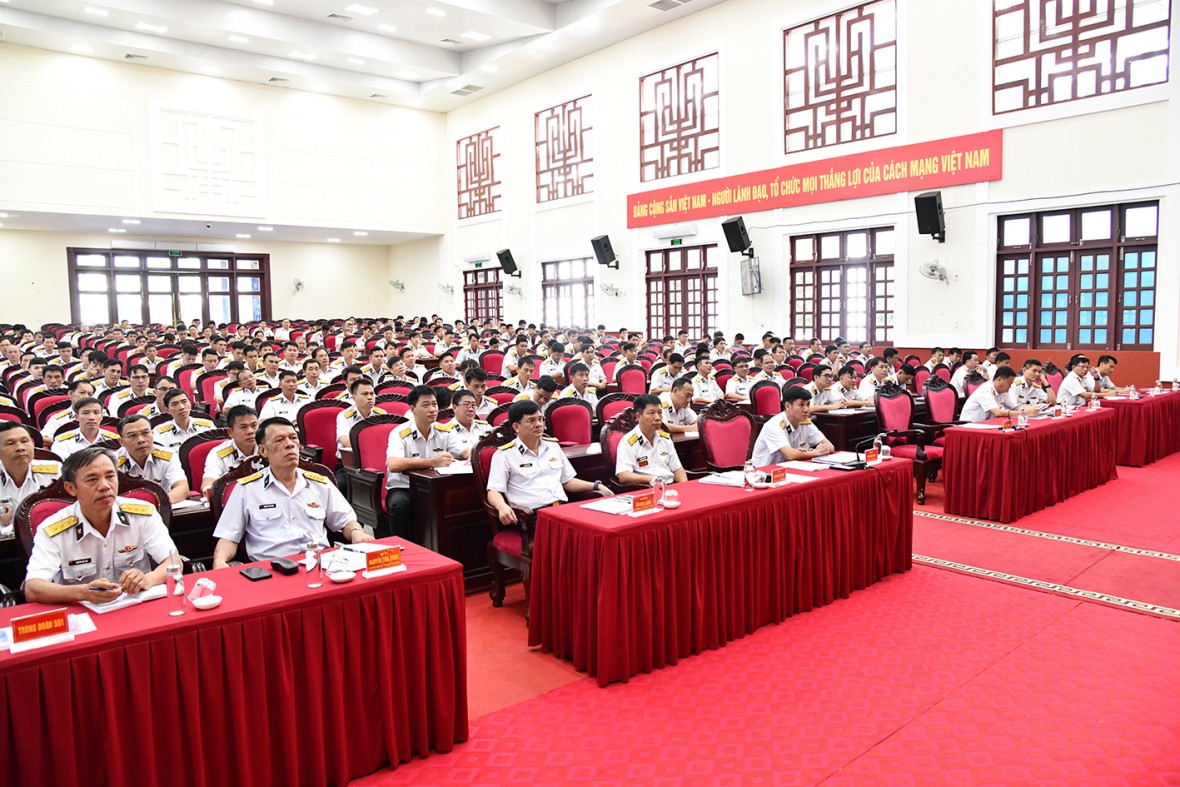 Đảng ủy Vùng 5 Hải quân quán triệt Nghị quyết số 59-NQ/TW và Kết luận số 125-KL/TW