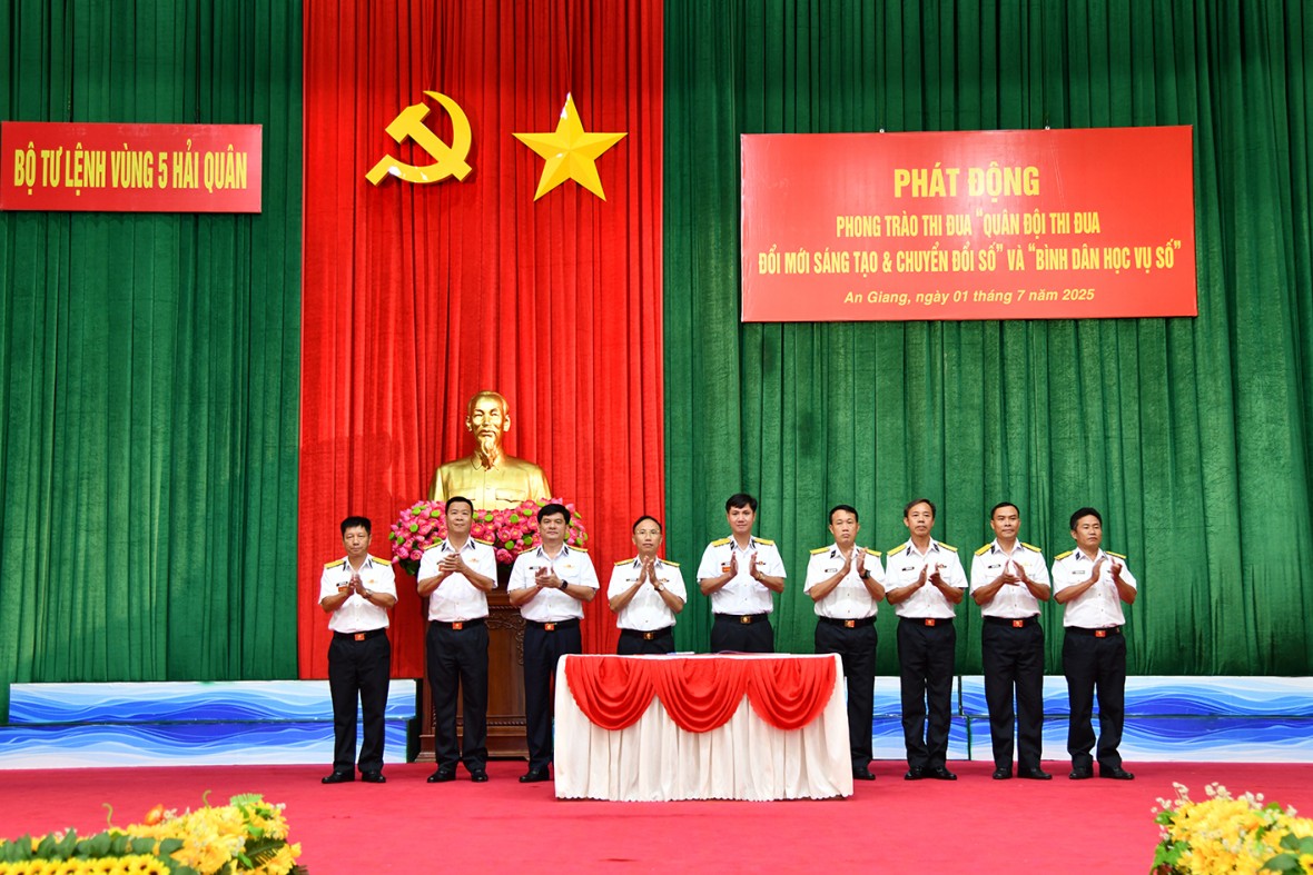 Đảng ủy Vùng 5 Hải quân quán triệt Nghị quyết số 59-NQ/TW và Kết luận số 125-KL/TW