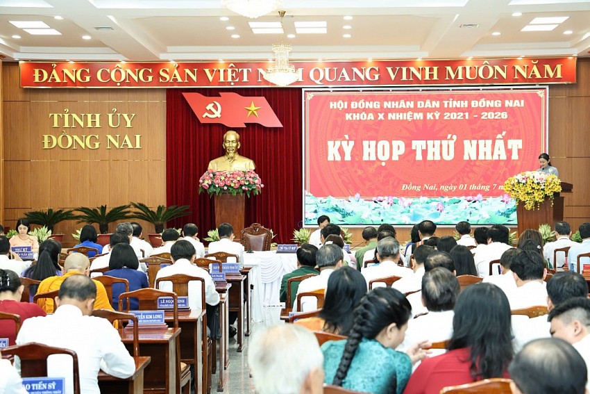 Kỳ họp thứ nhất HĐND tỉnh Đồng Nai kiện toàn tổ chức, nhân sự sau hợp nhất Kỳ họp thứ nhất HĐND tỉnh Đồng Nai kiện toàn tổ chức, nhân sự sau hợp nhất