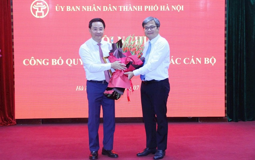 Ông Trần Anh Tuấn được bổ nhiệm làm Giám đốc Sở Khoa học và Công nghệ thành phố Hà Nội Ông Trần Anh Tuấn