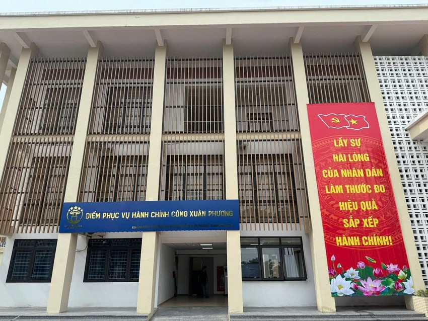 Phường Xuân Phương hết mình vì Nhân dân phục vụ khi vận hành hệ thống chính quyền hai cấp