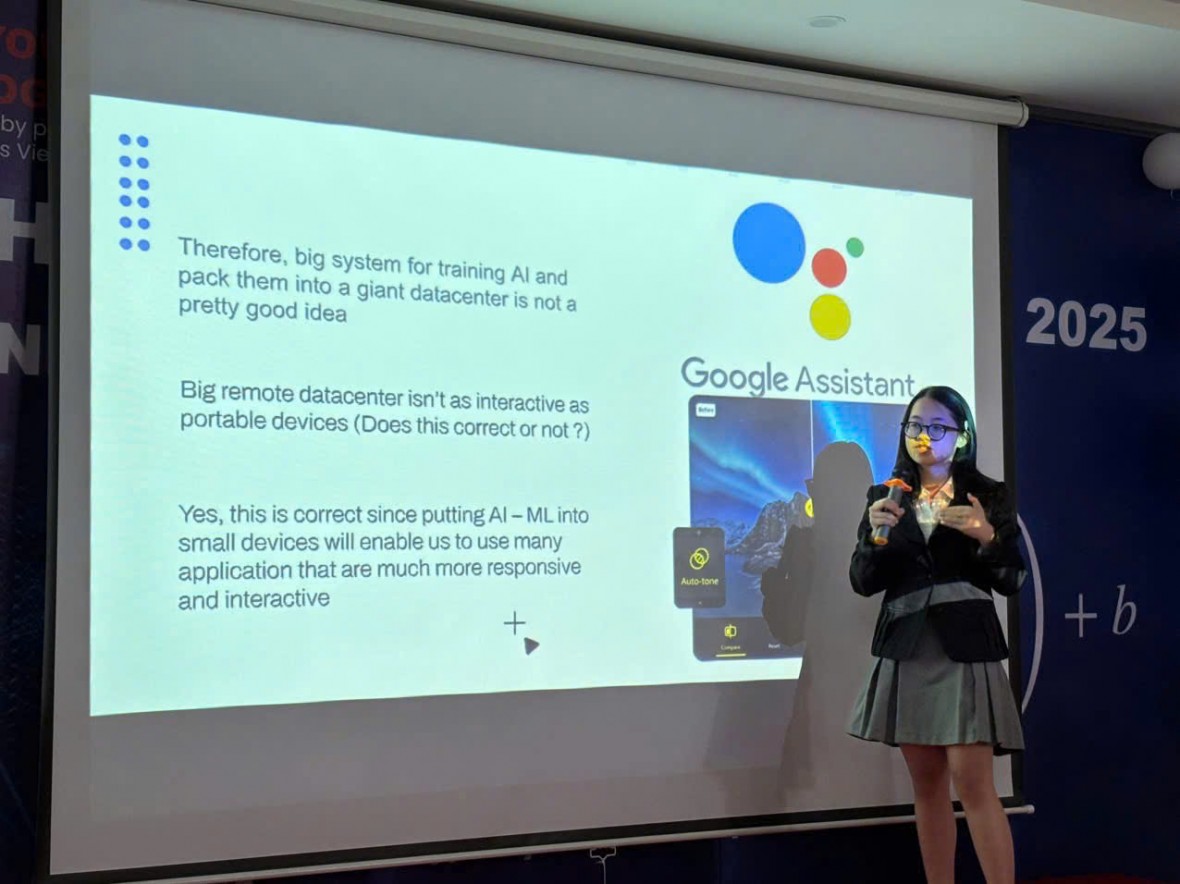 Tiny Machine Learning Bootcamp 2025: Khi học sinh Việt tiên phong giảng dạy công nghệ mới nhất của thế giới