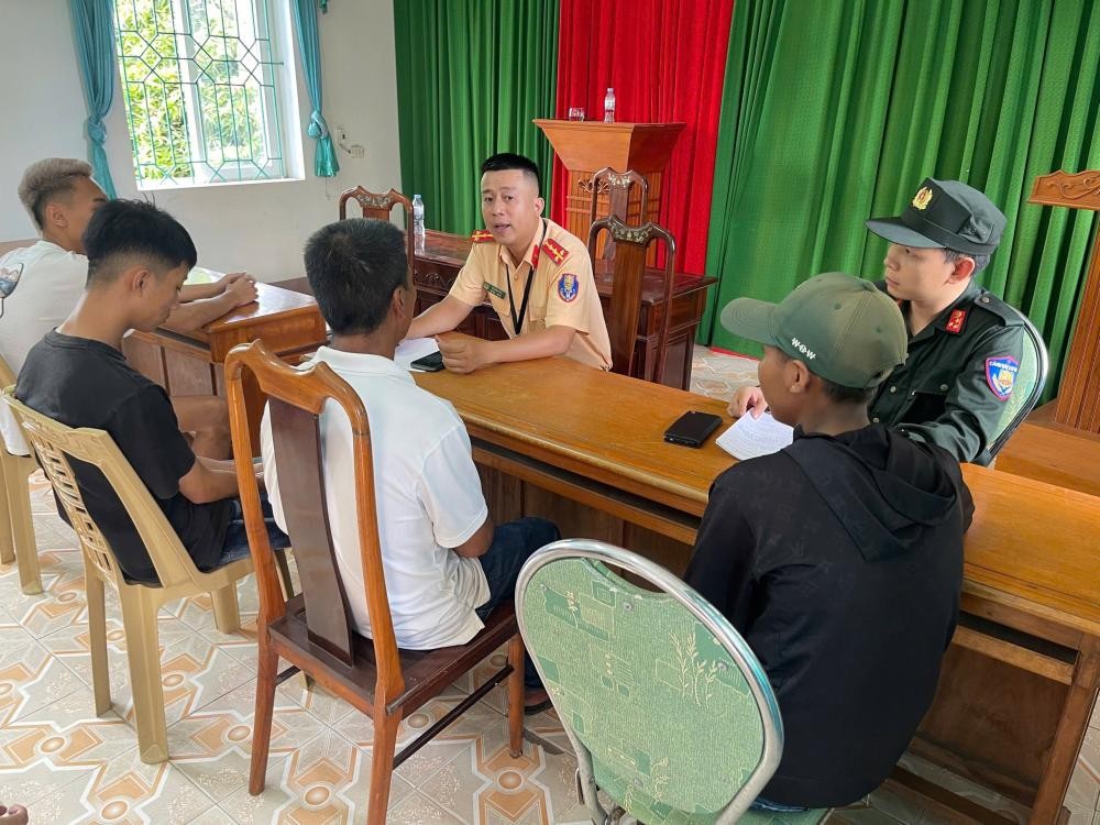 Xử lý nghiêm các trường hợp vi phạm - Ảnh Công an Hà Tĩnh.