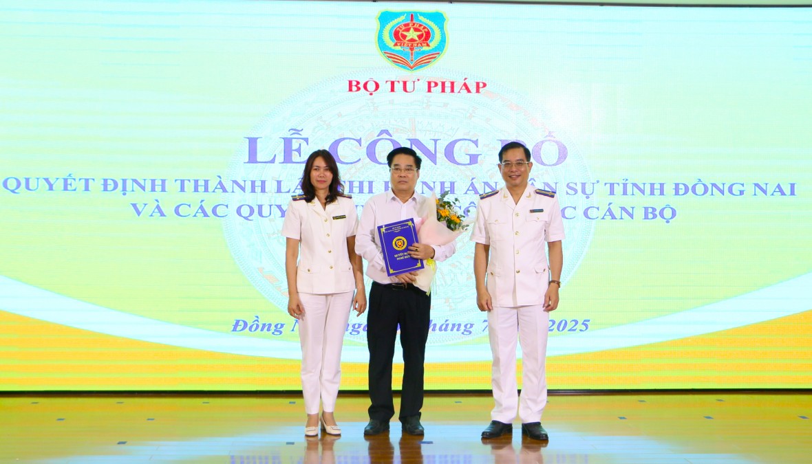 Ông Trịnh Ngọc Quỳnh giữ chức Trưởng THADS tỉnh Đồng Nai