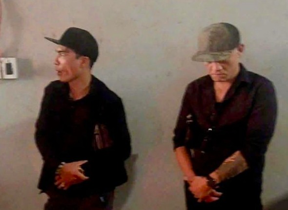 Tạm giữ hình sự hai đối tượng dùng dao và súng K54 đe dọa tài xế trên đèo Đá Trắng