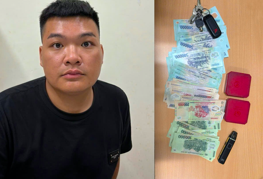 Đối tượng cướp tiệm vàng bị bắt sau 6 giờ gây án