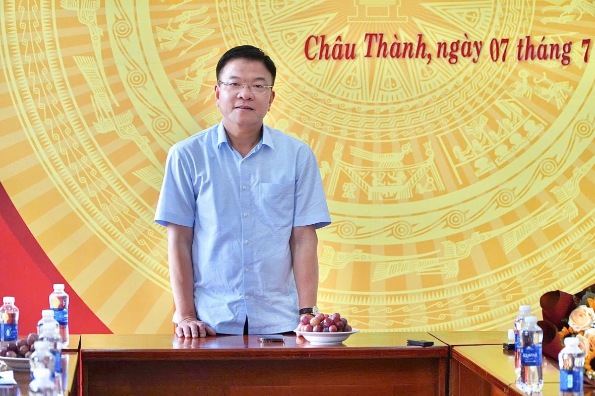 Phó Thủ tướng Lê Thành Long thăm, làm việc tại xã Châu Thành  tỉnh An Giang