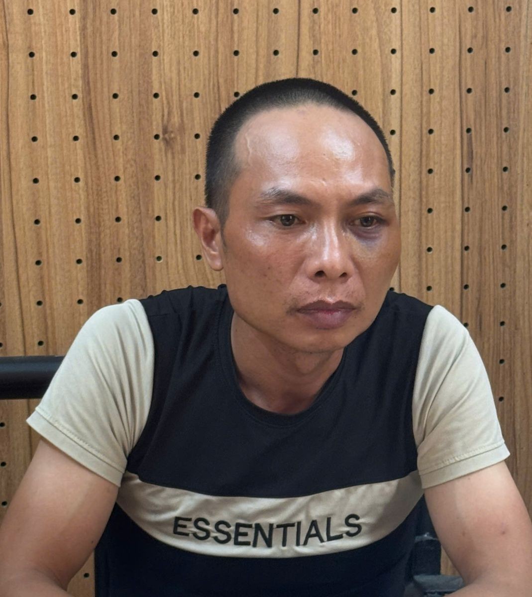 Đối tượng Lê Xuân Hải cướp tài sản của nhiều phụ nữ - Ảnh Công an Thanh Hóa.