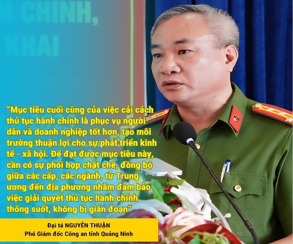 Công an Quảng Ninh tăng cường phối hợp tháo gỡ vướng mắc trong triển khai chính quyền địa phương hai cấp