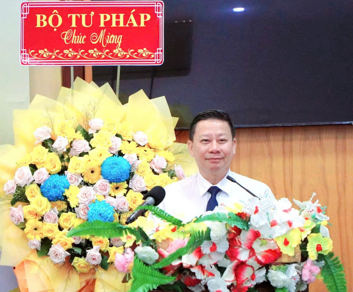 Bộ Tư Pháp công bố quyết định thành lập Cục THADS tỉnh An Giang và bổ nhiệm cán bộ lãnh đạo