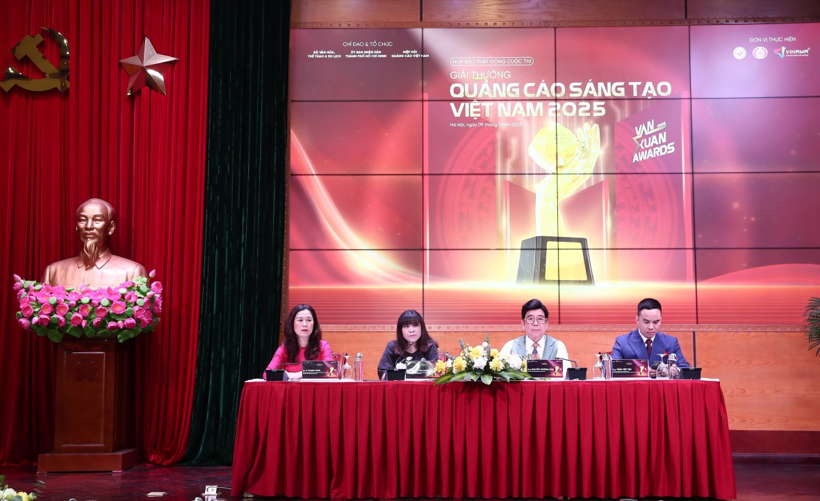 Giải thưởng Quảng cáo sáng tạo Việt Nam - Vạn Xuân Awards 2025: Tự hào vì một Việt Nam không giới hạn!