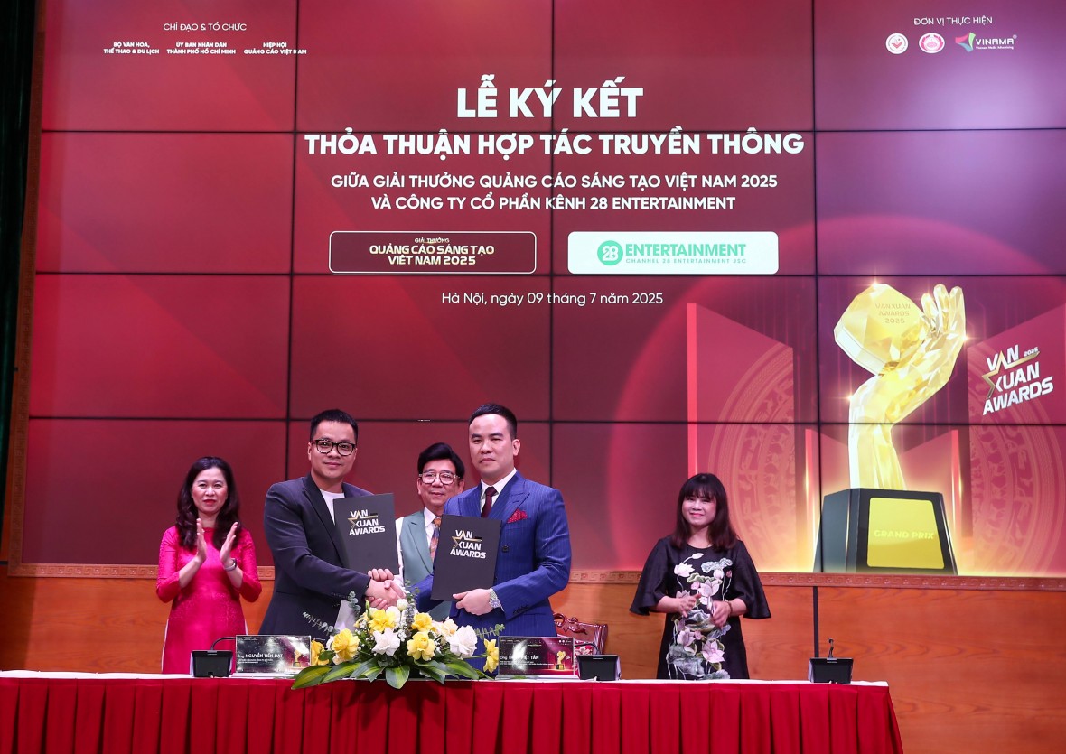 Giải thưởng Quảng cáo sáng tạo Việt Nam - Vạn Xuân Awards 2025: Tự hào vì một Việt Nam không giới hạn!